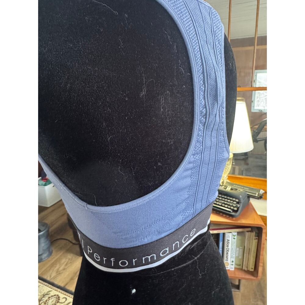 Calvin Klein Performance Blue Seamless Sports Bra Women’s Large - Picture 4 of 7